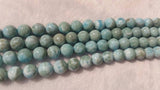 12MM Larimar Round Beads, Natural Larimar , AA Quality Length 7" , Larimar Half strand(20 cm)