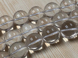 Crystal Round Beads -16mm Size-  Crystal Clear beads- 40 cm Length - AAA Quality