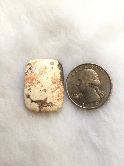 Rosetta Jasper Rectangle Cabochon, Size 28x21 mm Code 57 ,Natural Gemstone Cabochon - Good Quality Cabochons