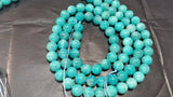 Amazonite 8MM Round Beads, AAA Quality, Good Color , Length 16 Inch