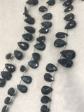 7X9MM Kyanite faceted Pear Shape - Length 8 Inches , , Natural Green Kyanite .