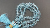 Sky Blue topaz Drop faceted Briollete , Size 4X6MM Good quality Topaz Briolettes . length 8 Inch