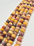 10MM Mukite faceted Roundel AAA Quality , Natural gemstone beads, Length 15.5 Inch.