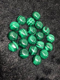 12MM Malachite Smooth Round Cabs, Top Quality Cabochon Pack of 2 Pc . Gemstone Loose cabs