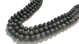 8MM Grey Quartz Round Beads , Size 8-9MM . Good Making