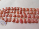 Pink Opal Pear Shape, Length 8 Inches , Pear shape Size 10X14 MM ,Natural Opal , pink briolettes