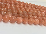 10MM Sunstone Round Beads AA Quality 15.5" Strand, Top Grade sunstone Round shape. natural sunstone