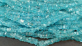 Apatite Heishi shape , Size 4MM , Length 14 Inch . Green Apatite heishi . Apatite Slice