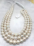 Freshwater Pearl Round beads ,10-12 mm size -100% Natural Color AAA Quality 40cm Length