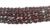 Garnet Buff Pear Shape Straight Drill , Length 14" Size of Garnet 7X9MM