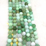 Chrysoprase 8MM Round Beads, AAA quality , natural gemstone beads. Length 15.5 Inch