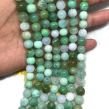 Chrysoprase 10MM Round Beads, AAA quality , natural gemstone beads. Length 15.5 Inch