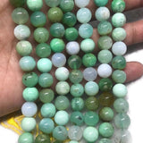 Chrysoprase 10MM Round Beads, AAA quality , natural gemstone beads. Length 15.5 Inch