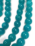 13mm Amazonite Round beads, Good Quality beads , Length in 40 Cm- Amazonite Wholesale Beads , dyed amazonite