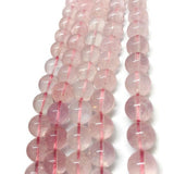 12MM Rose Quartz Round beads, Top Quality perfect round shape . deep Pink rose quartz