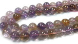 12MM HALF Strand Super Fine Quality , Ametrine Round Beads, 7.5 Inch Inch Strand,AAAA QUALITY