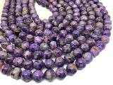 14mm Charoite Smooth Round Beads - 40 cm Length - AAA Quality - Gemstone Beads - Wholesale Price - Charoite Beads Origin Russia