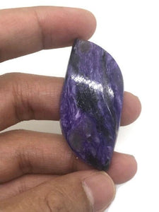 Charoite Cabochon ,Size 47X23 mm , Natural gemstone cabochon, Top Quality code #05 gram weight 12.8