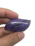 Charoite Cabochon ,Size 47X23 mm , Natural gemstone cabochon, Top Quality code #05 gram weight 12.8