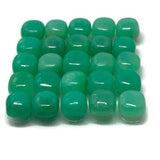 Chrysoprase Cabs 6X6 mm size , Chrysoprase Cabochon - pack of 6 Pieces - Chrysoprase Square Cabs-