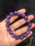 Charoite Bracelet 12 mm - AAA Quality - Gemstone Beads - weight 30 gm- length 7.5 Inch Origin Russia- Charoite Jewelry