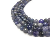 Tanzanite Round Beads 8 mm Size - Length 40 cm Good Quality Beads - Tanzanite Beads