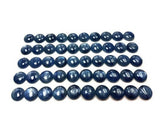 8MM Kyanite Round Cabochons, Kyanite Cabs, Super Fine Quality Cabs,Pack of 6 pc.