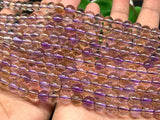 Ametrine 8M round beads AAAA Quality , Ametrine Round Beads, 40cm strand- Gemstone Round Beads- Ametrine