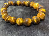20mm Tiger Eye Round Beads 40 cm Length Good quality and Natural Tiger Eye - AAA Quality