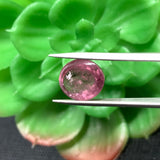 Tourmaline Cabochon , Size 10x12 MM , weight 5.5 carat .Pink Tourmaline gemstone loose cabs, code #T27 Pink Tourmaline cabs