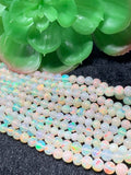 Ethiopian Opal Round 3-6M Beads,16 Inches Strand,Superb Quality,Natural Ethiopian Opal round beads ,code #14 Precious gemstone, lots of fire