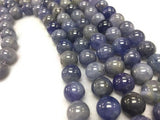 Tanzanite Round Beads 14 mm Size - Length 40 cm Good Quality Beads - Tanzanite Beads