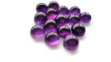 8MM Natural Amethyst Cabs, Pack of 6 Piece , Good Quality cabochon