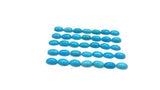 Turquoise 3X5 MM Natural Sleeping Beauty Turquoise Cabs , Pack of 8 Pcs Quality AAA+ , American Turquoise cabochon