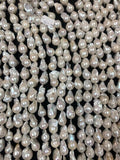 Pearl Baroque Shape- A Quality - Length 40 cm- Size 15-17mm x 23-30 mm, Good Quality Natural Freshwater Pearl Baroque Beads -Code(gex-Kg)