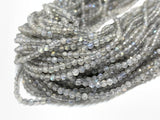 Labradorite 2.5M Round faceted beads,Micro faceted beads in length 15 Inch . natural gemstone , origin is Madagascar