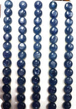 12MM Kyanite Round Cabochons, Kyanite Cabs, Super Fine Quality Cabs, Pack of 2 pc.