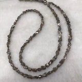 Brown Diamond Nuggets strand ,half strand 8" Natural diamond nuggets, 22carat strand , diamond beads in free form shape