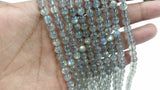 5.5-6MM Labradorite Round beads, Top Quality perfect round shape . Yellow and Blue Fire -