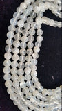 White Moonstone Round Beads 7mm , Length 15" good Quality