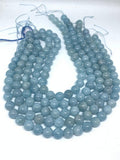 Aquamarine 12mm, Aquamarine Round AA Quality Perfect Round Beads- Wholesale Price- Length 40 cm- Blue Aquamarine Beads- Aqua Round Beads