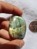 33x42MM Yellow Labradorite Smooth Cabochons , ,NATURAL Labradorite cabs .code 421-430 weight 17.4gm