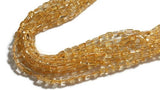 Citrine Smooth Rectangular Shape 4X7MM , Natural Citrine beads. origin from Brazil . Citrine smooth shape