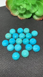 10 mm Natural Turquoise Cabs- Quality AAA- gemstone cabs Pack of 1 pc 100% natural turquoise- Turquoise Round Cabochon