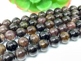 10MM Tourmaline Round Beads - 40 cm- Gemstone Round Beads  - Tourmaline Round- Multi Color Tourmaline Beads-Origin Mozambique