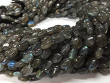 LABRADORITE OVEL BEADS , 6x8mm, 7x9 approx- Labradorite Oval shape Beads- Good Quality