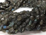LABRADORITE OVEL BEADS , 6x8mm, 7x9 approx- Labradorite Oval shape Beads- Good Quality
