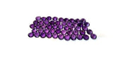 4mm Natural Amethyst Round Cut Good Quality , Pack of 8 pieces, Loose gemstone