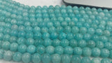 12mm Amazonite Round Beaded  . Length in 15.5 Inch Stretch , Amazonite Bracelet-  AAA quality Natural Amazonite beads