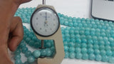 12mm Amazonite Round Beaded  . Length in 15.5 Inch Stretch , Amazonite Bracelet-  AAA quality Natural Amazonite beads